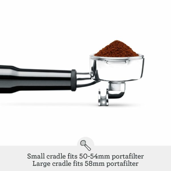 Sage - The Smart Grinder Pro - Conical Burr Coffee Grinder - Programmable, Automatic, Black Truffle