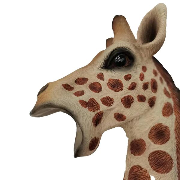 G&H Decor - Adorable 36cm Giraffe Wine Bottle Holder Figure - Giraffe Gift with Amazing Detail - Giraffe Kitchen Countertop Novelty Wine Bottle Holder - Hand Painted Giraffe Gifts for Women