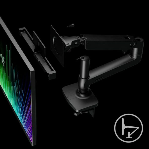 Razer Raptor (165Hz) - 27 Inch QHD Gaming Monitor with Adaptive Sync and THX Certified Display (1ms Response rate, NVIDIA G-Sync & AMD FreeSync Compatible, Display Port, USB C, RGB Chroma) UK | Black