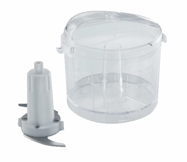 Russell Hobbs Food Collection Electric Mini Chopper, Dices & Purees Fruit & Vegetables - recipes included, 500ml, Removable dishwasher-safe bowl, lid & blade, Simple one-button operation, 75W, 22220