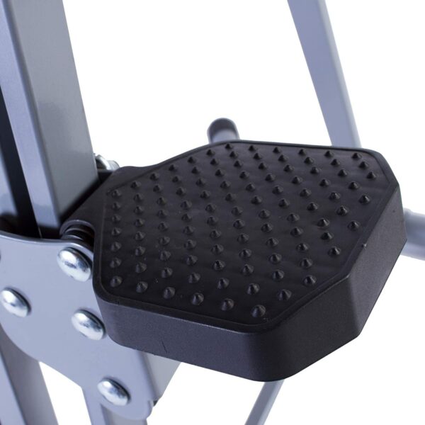 New Image Maxi Climber - Vertical Climbing Cardio Exercise Machine - Full Body Workout - Multifunctional At Home Gym Equipment - Black/Grey