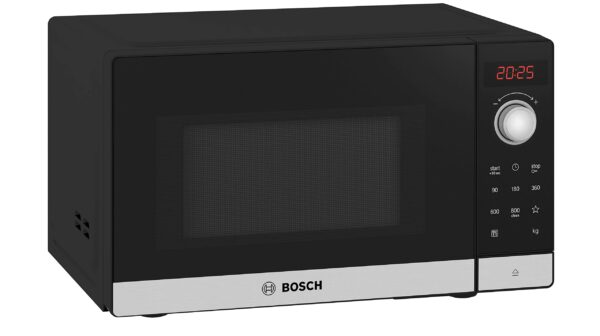 Bosch Home & Kitchen Appliances Bosch Serie 2 FFL023MS2B Freestanding microwave, 44 x 26 cm, Stainless steel