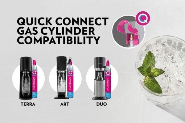 SodaStream Art Sparkling Water Maker Machine- Black + Set of 6 x Pepsi Max concentrates, Sugar-Free