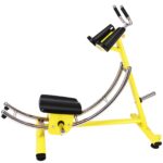 KIPEKE Ab Machine for Gym, Waist Roller Coaster Abdominal Machine, Fitness Machine + Cardio, Multifunctional Supine Board Belly Sports Fitness Equipment