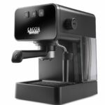 Gaggia Espresso Style Manual Coffee Machine and Cappuccino Maker with Milk Frother, Stone Black
