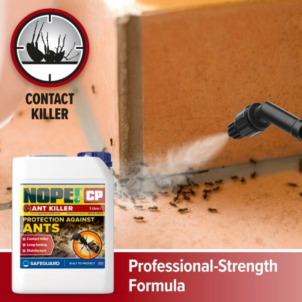NOPE! CP Ant Killer (5 Litre) Long-Lasting, Fast Acting for Indoor and Outdoor use