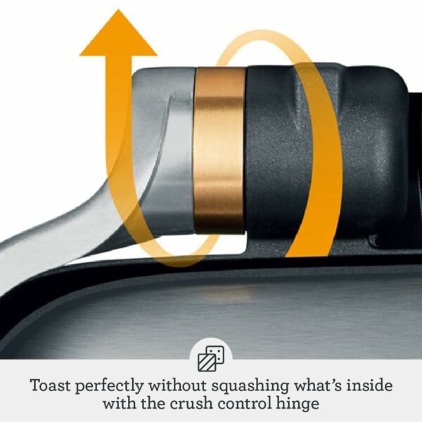 Sage - The Perfect Press Sandwich Toaster, Brushed Stainless Steel
