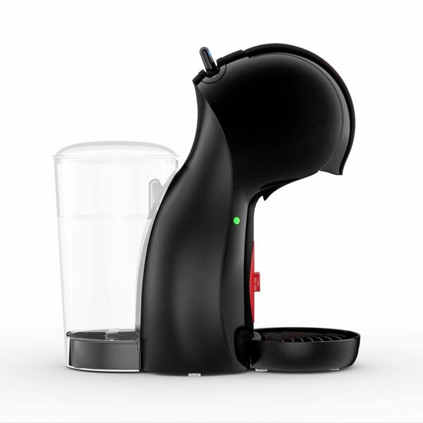 NESCAFÉ Dolce Gusto EDG210.B Piccolo XS Manual Coffee Machine black red by De’Longhi