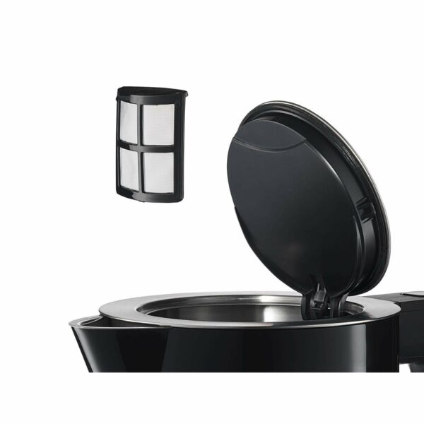 Bosch Sky TWK7203GB 7 Variable Temperature settings & KeepWarm function, Cordless Kettle, 1.7 Litres, Black/Silver