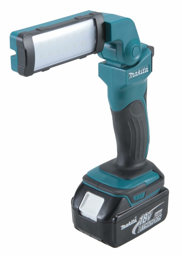 Makita DML801 18V / 14.4V Li-ion LXT Florescent 12 LED Light Torch - Batteries and Charger Not Included, Schwarz, Türkis