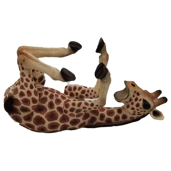 G&H Decor - Adorable 36cm Giraffe Wine Bottle Holder Figure - Giraffe Gift with Amazing Detail - Giraffe Kitchen Countertop Novelty Wine Bottle Holder - Hand Painted Giraffe Gifts for Women