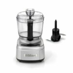 Cuisinart Mini Prep Pro - Mini Chopper and Compact Processor in 1, Multifunctional, Reversible Stainless Steel Blade, BPA Free 900ml Work Bowl, Compact Powerhouse, Dishwasher Safe Parts