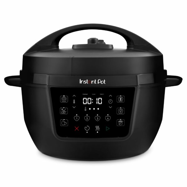 Instant Pot XL 7.1L Multicooker 7-in-1 Smart Cooker - Pressure, Slow, Steamer, Sauté, Yogurt Maker, Egg Cooker and Food Warmer - Stainless Steel Inner Pot, Black