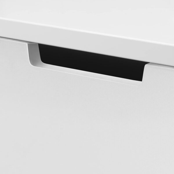 IKEA NORDLI Chest of 2 Drawers, 80x54 cm, White