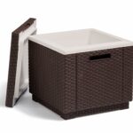 Allibert by Keter California Ice Box Outdoor Cooler - Brown