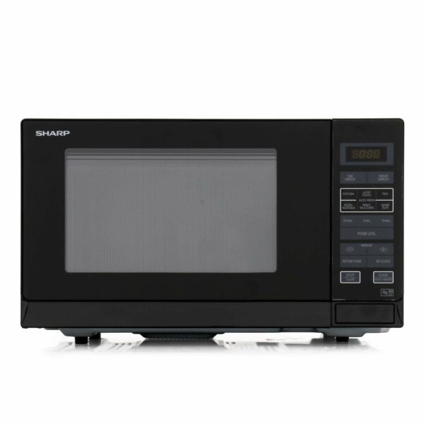 Sharp R372KM Solo Touch Control Microwave, 25 Litre capacity, 900W, Black