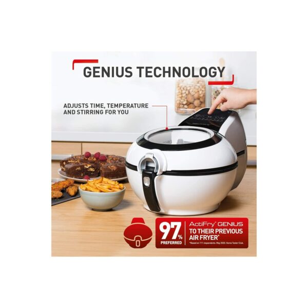 Tefal AH960040 Actifry Genius Xl Health Fryer, 1.7 Kg, White