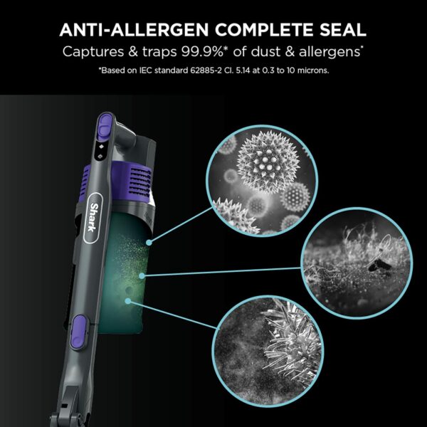 Shark Cordless Stick Vacuum Cleaner with Anti Hair Wrap, Up to 40 mins run-time, Flexible Vacuum Cleaner with Pet Tool