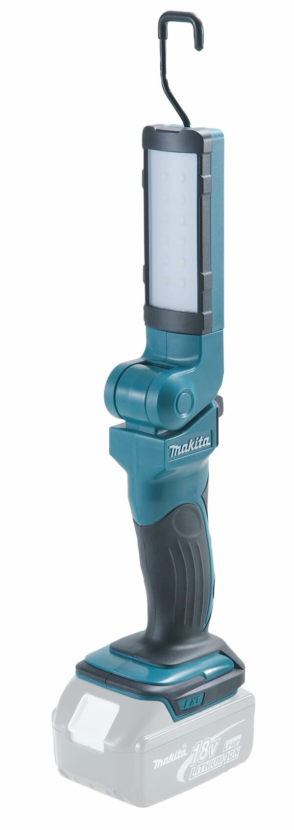 Makita DML801 18V / 14.4V Li-ion LXT Florescent 12 LED Light Torch - Batteries and Charger Not Included, Schwarz, Türkis