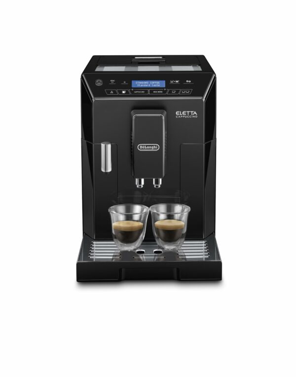 De'Longhi Eletta, Fully Automatic Bean to Cup Coffee Machine, Cappuccino and Espresso Maker, ECAM 44.660.B, 2 liters, Black