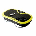 Wonder Core Rock N Fit Plate & Exercise Seat, 20 Speed Total Body Workout (Lime Green)