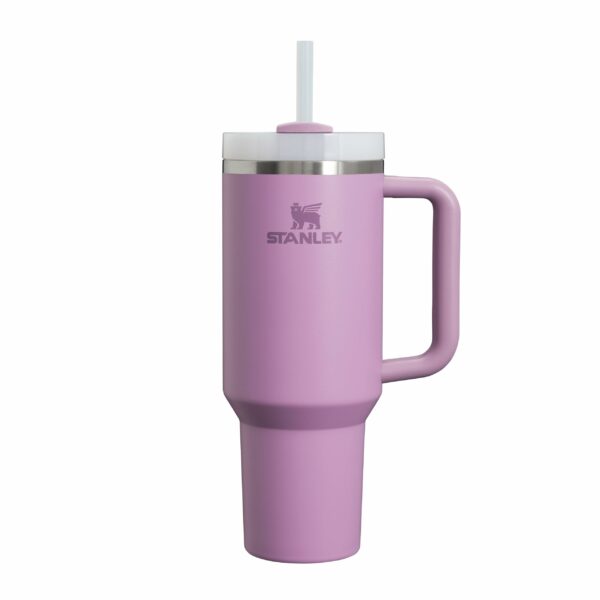 Stanley Quencher H2.0 Flowstate Tumbler 1.2L - Cold For 11 Hours - Iced For 48 Hours - Metal Water Bottle With Straw, Handle And Lid - Dishwasher Safe - Travel Mug For Cold Drinks - Lilac