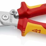 Knipex Pliers for Electrical Installation, VDE, Opening Spring, for Cutting Cable, Wire Stripping, Crimping, Gripping, Bending, 13 96 200