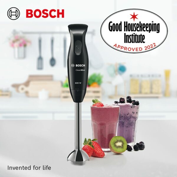 Bosch CleverMixx MSM2610BGB Hand Blender, 600 W - Black & Anthracite