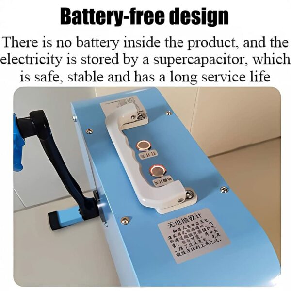 Pedal Generator,350W DC USB Fast Charge Output Hand Crank Generator with Super Bright Light, Fitness Electric Trainer Spinning Bike Rehabilitation Training Device, for Outdoor Emergency Power Supply