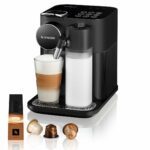 De'Longhi Nespresso Gran Lattissima EN640.B, Automatic Coffee Maker, 19 Bar Pressure, Cappuccino, Latte, 1400W, Sophisticated Dark Black
