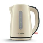 Bosch Country II TWK7507GB Cordless Kettle, 1.7 Litres, 3000 W - Cream