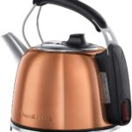 Russell Hobbs 25861 K65 Anniversary Electric Kettle, Metal, 3000W, 1.2litres, Copper
