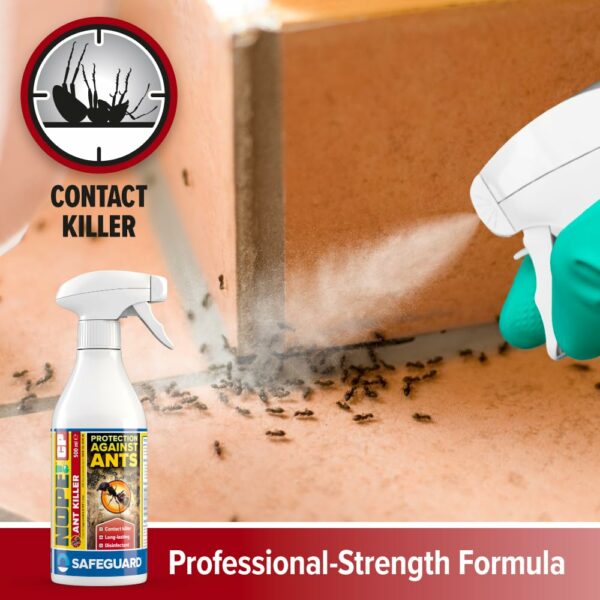 NOPE! CP Ant Killer Spray - 500ml - Spray Long-Lasting, Fast Acting for Indoor and Outdoor use