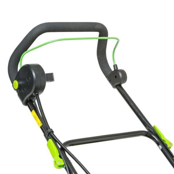 Murray 18V Lithium-Ion Cordless Lawn Mower IQ18WM37, Including 2x 2.5Ah Battery and Dual Charger, Yellow, Grey, Black, 37 cm