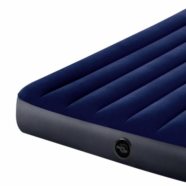 Intex Classic AirBed mattress Full-size inflatable Downy with waterproof flocked top and Dura-Beam inner structure Double