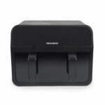 Progress Dual View Air Fryer – 7 Litre, Non-Stick Cooking Basket, Removable Divider, Family Size Capacity, Viewing Window, Digital LED Touch Display, 6 Cooking Functions, Hot Air Circulation, 2300 W