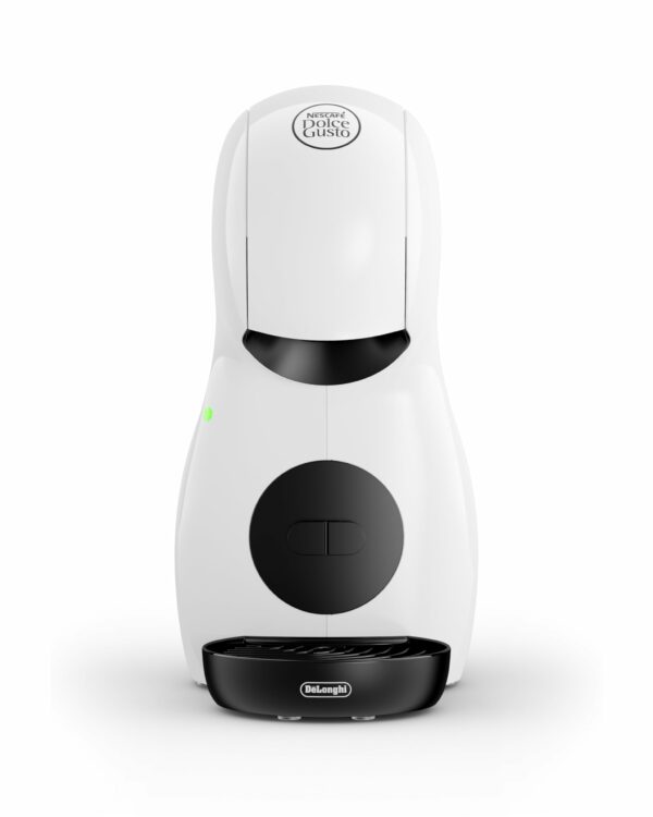 NESCAFÉ DOLCE GUSTO De'Longhi Piccolo XS Pod Capsule Coffee Machine, Espresso, Cappuccino and more, EDG210.WB, 0.8 litres, White and Black