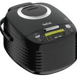 Tefal SpheriCook 16-in-1 Multicooker, Slow Cooker, Rice Cooker, Steam, Keep Warm, Browning, Dishwasher Safe Bowl, 16 programs, 5 Litres, Black, 820W, RK745840