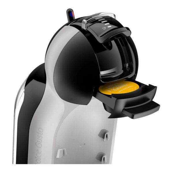 NESCAFÉ Dolce Gusto EDG155.BG Mini-Me Automatic Coffee Machine Black & Arctic Grey by De’Longhi - Starter Kit