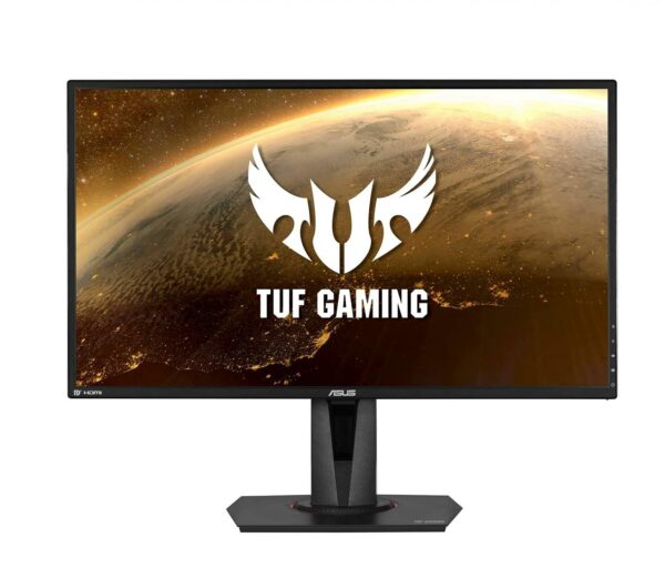 ASUS TUF Gaming VG27AQ HDR Gaming Monitor - 27 Inch WQHD (2560 x 1440), IPS, 155Hz*, ELMB Sync, G-SYNC Compatible, Adaptive-sync, 1 ms (MPRT), HDR10, Black