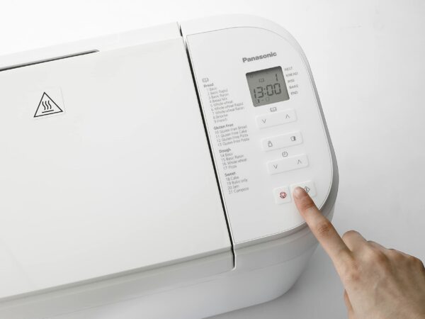 Panasonic SD-B2510 Automatic Breadmaker, with Gluten Free Programme - White