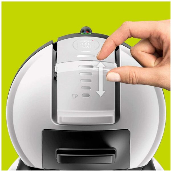 KRUPS NESCAFE Dolce Gusto Gusto Mini Me Automatic Play and Select Coffee Capsule Machine, 0.8 liters, Grey/Black - KP123B40