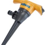 HOZELOCK - Sprinkler Rotating 177 m² : Spike-mounted Spray Sprinkler for Medium-sized Surfaces (ø 15m), Ideal for Lawns and Established Plants, 8 Jets: 2 Spray Patterns [2510P0000]