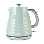 Haden Devon Green Kettle - 1.7L Capacity, BPA-Free - Auto-shutoff & Boil-Dry Protection - Cordless Design - 3000W Fast Boil Kettle - Removable Filter