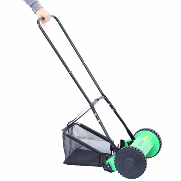 Oypla Manual Hand Push Grass Cutter Lawn Mower Lawnmower 30cm Cutting Width