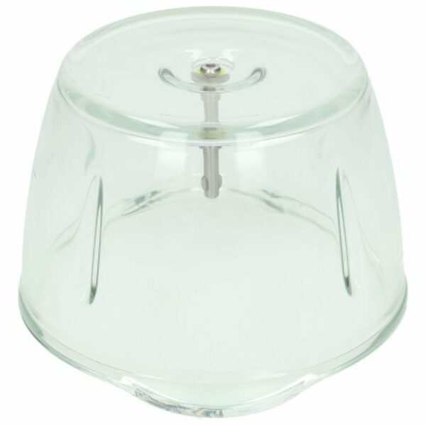 Spares2go Glass Bowl for Russell Hobbs Mixing Bowl Food Processor