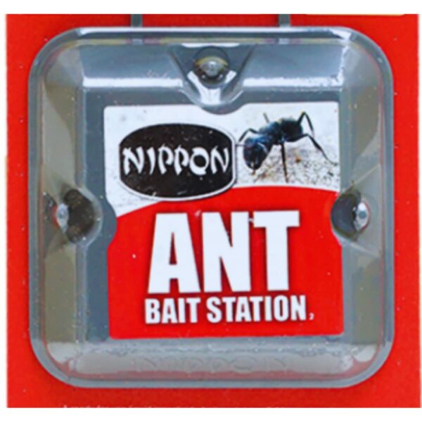2 x Nippon Ant Bait Station Twin - nippon ant killer Ant Bait Station outdoor, ant nest killer bait stations also use as ant killer indoor, home, garden (ant traps)