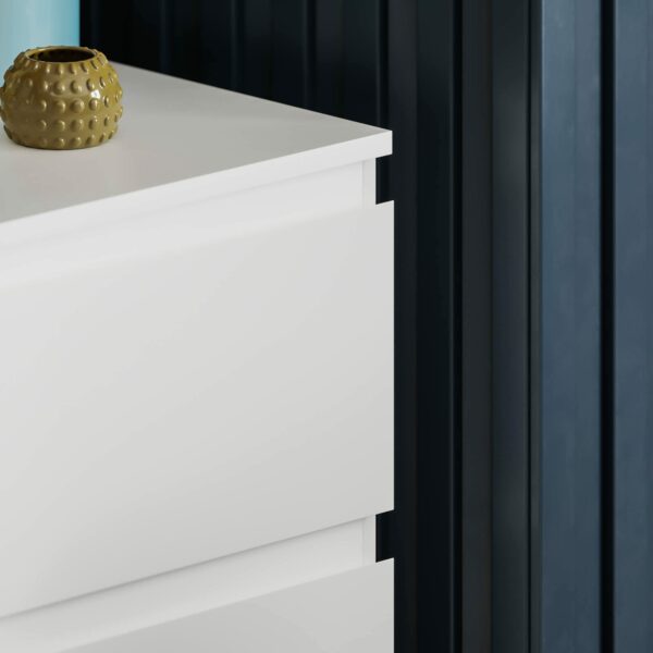 Vida Designs Denver Drawer Chests (White, 6 Drawer)