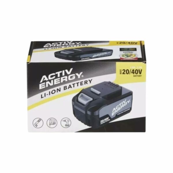 Activ energy Li-Ion Battery 20/40 Volt 5.0 Ah / 2.5 Ah 90 Wh for Ferrex Battery Tools