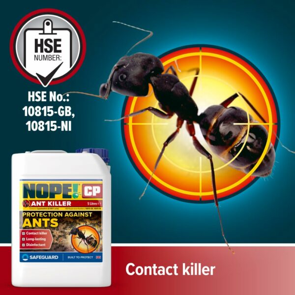 NOPE! CP Ant Killer (5 Litre) Long-Lasting, Fast Acting for Indoor and Outdoor use